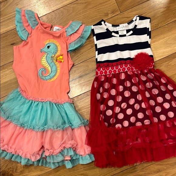 Bundle of 5 Girls Dresses - Picture 2 of 11